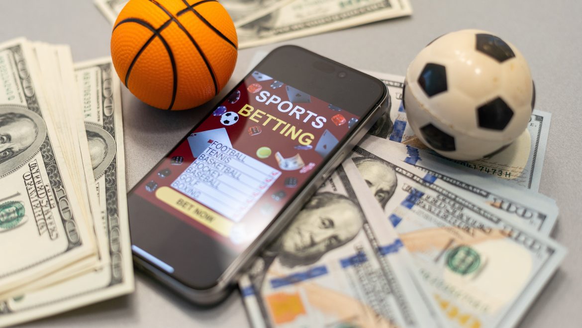 Ein Bildschirm mit Sportwettenvorhersagen und Wettquoten.