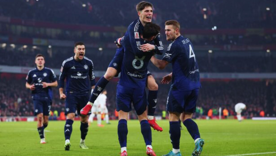 Manchester United setzt sich im spannenden FA Cup-Duell gegen Arsenal durch
